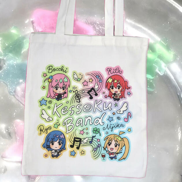 Keasoku Band Canvas Tote Bags