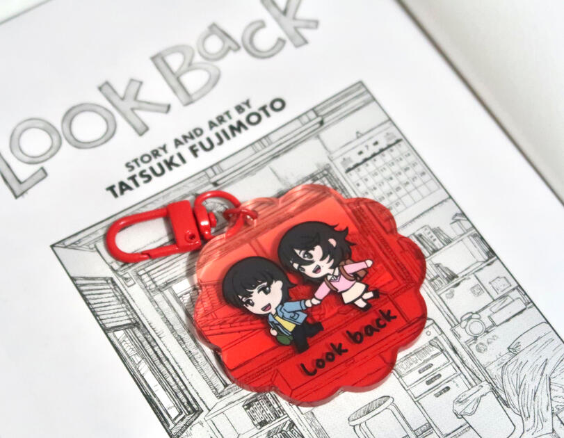 Look Back 2in keychains
