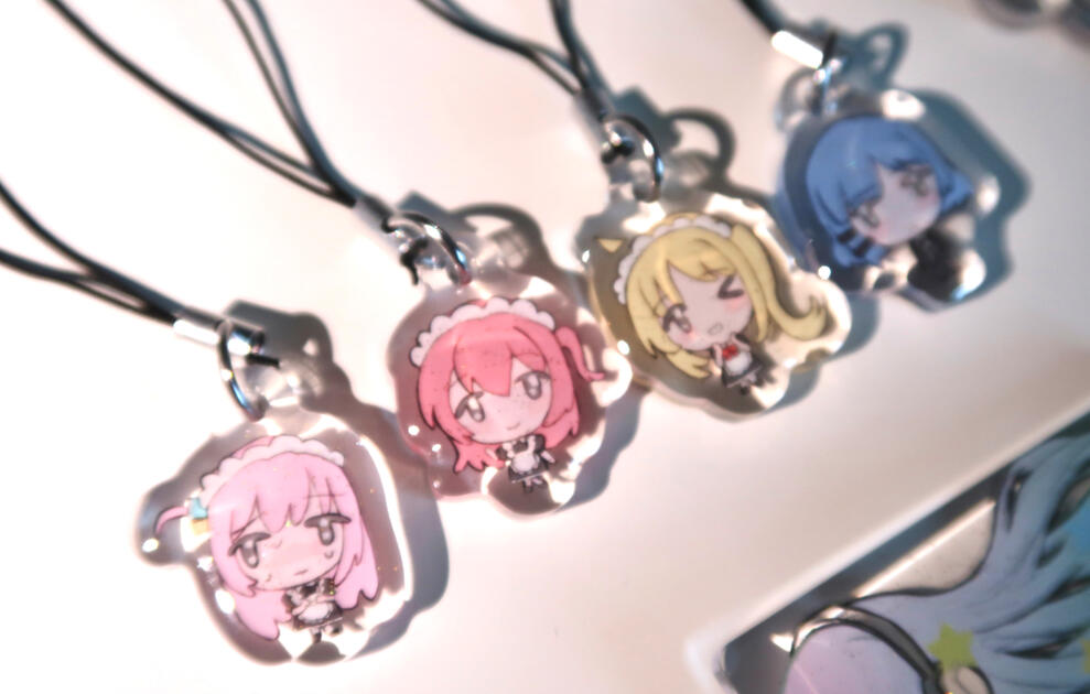 Kessoku Band Maid - 1in Mini Phone Straps